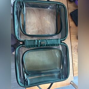 Calpak Emerald Green Large Cosmetic Case